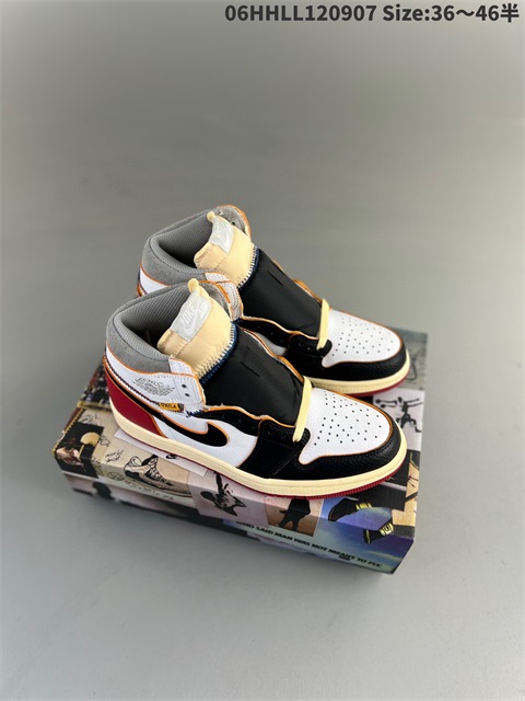 women air jordan 1 shoes H 2023-10-26-489